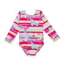 Maiô Menina Forrado Proteção Solar Uv Natação Praia Infantil Maiô Menina Forrado Proteção Solar Uv Natação Praia Infantil