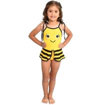 Maiô Menina Marujos e Sereias com Proteção UV50+ Estampa de