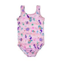 Maio Menina Natação Praia Piscina Infantil Juvenil Com Forro