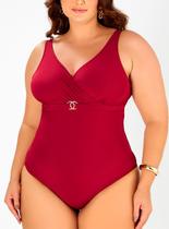 Maiô Modelador Banho de Mar 617.578 Feminino Zero Barriga Microfibra T. 50/54