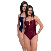 Maiô Modelador Chapa Barriga Kit Duas Unidades Com Bojo