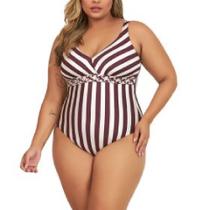 Maiô Modelador Dilady Trançado Banho de Mar