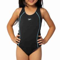 Maiô Natação Infantil Speedo Juvenil Acqua Basic Uv 50+