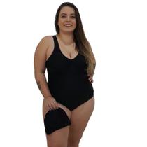 Maio natação plus size