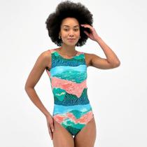 Maiô Orla Tanga Estampado Feminino