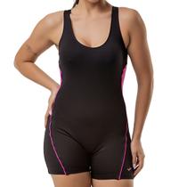 Maiô Perninha Macaquinho Hidroginástica Natação Plus Size Resistente Cloro Elite