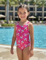 Maiô Pink Unicórnio Proteção Uv50+ Imperdivel Cód: 447