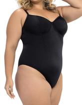 Maiô Plus Size Meia Taça Liso Sem Bojo Banho de Mar 621517