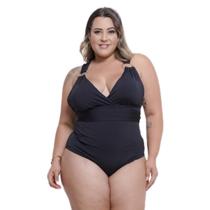 Maiô Plus Size Multiformas Modelador Com Bojo Moda Praia
