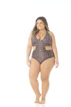 Maiô Plus Size Verão - Engana Mamãe Fio Duplo Moderno