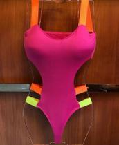 Maiô rosa com laranja TAM único Maiô rosa com laranja TAM único