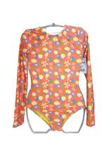 Maiô Roupa De Banho Moda Praia Lemon Flower Manga Longa Proteção Solar Dodarô Kids