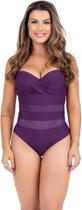 Maiô Roxo M Bojo Sustentação Transpassado Firmeza Elegancia Maiô Roxo M Bojo Sustentação Transpassado Firmeza Elegancia