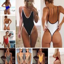 Maiô Sexy Feminino com Rea - Traje de Banho Uma Peça