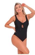 Maiô Silti Musa Portenha Preto Feminino Tanga Adulto