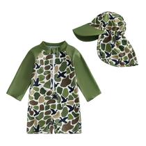 Maiô Socutebabe Infant Baby Boy Rash Guard 0-3 meses Maiô Socutebabe Infant Baby Boy Rash Guard 0-3 meses