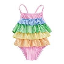 Maiô Socutebabe Toddler Baby Girl de manga comprida de 2 a 3 anos Maiô Socutebabe Toddler Baby Girl de manga comprida de 2 a 3 anos
