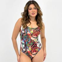 Maiô Sol Pleno Alça Tanga Estampado Feminino Maiô Sol Pleno Alça Tanga Estampado Feminino