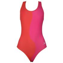 Maiô Speedo Cross Duo Cruzado Natação Feminino 029937