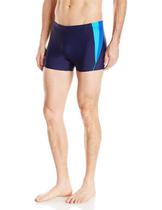Maiô Speedo Square Leg Splice para homens azul/azul