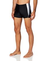 Maiô Speedo Square Leg Splice preto/preto
