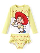 Maiô Tankini Disney Toy Story para Meninas, 2 Peças, Proteção Solar UPF 50+