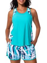 Maiô Tankini Summer Mae 2025 Tummy Control feminino tamanho 10 Maiô Tankini Summer Mae 2025 Tummy Control feminino tamanho 10