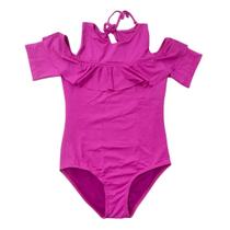 Maiô Teen Lycra Proteção UPF50+ Mari - Pink Shine Maiô Teen Lycra Proteção UPF50+ Mari - Pink Shine