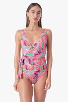 Maiô transpassado estampa la playa