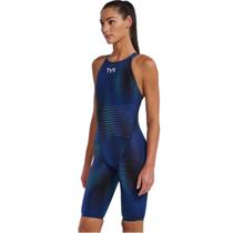 Maiô Tyr Avictor 2.0 Luminis Costas Fechadas Adulto - Lima/Azul