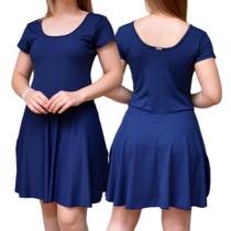 Maiô/vestido Com Saia Embutida Com Bojo Moda Praia Evangélica UV50+ Toque Macio