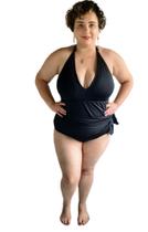 Maio Vestido Saída De Praia Plus Size Com Bojo