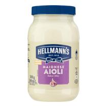 Maionese Aioli Sabor Alho Hellmann's 500g