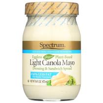 Maionese Canola Lite Vegan Case de 12 X 16 Oz por Spectrum Naturals