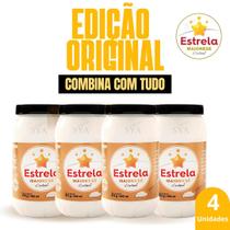 Maionese Estrela Gourmet 470g Kit com 4 Unid Envio imediato Maionese Estrela Gourmet 470g Kit com 4 Unid Envio imediato