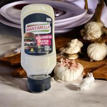 Maionese Gourmet Mantarella 350g grill bacon, american burger, verde, grill e bacon e alho