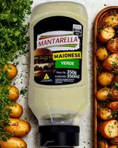 Maionese Gourmet Mantarella 350g grill bacon, american burger, verde, grill e bacon e alho