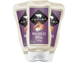 Maionese Grill Junior A Mesma Dos Fast-Foods 350G