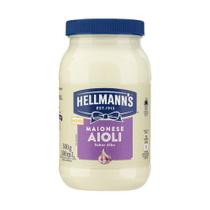 Maionese Hellmann's Aioli Caixa 1 Und 500g - Hellmanns