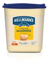 Maionese Hellmann's Balde 3kg Maionese Hellmann's Balde 3kg