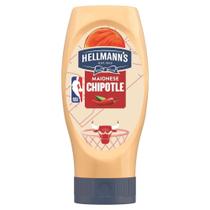 Maionese Hellmanns NBA Chicago Bulls Chipotle 335g Embalagem com 24 Unidades