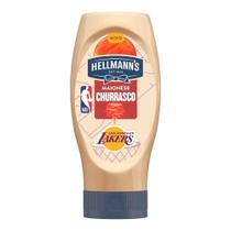 Maionese Hellmanns NBA Lakers Churrasco 335g Embalagem com 24 Unidades