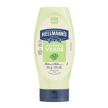 Maionese Hellmanns Verde Squeeze 335g Maionese Hellmanns Verde Squeeze 335g