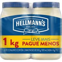 Maionese Hellmans 2 unidades 500g