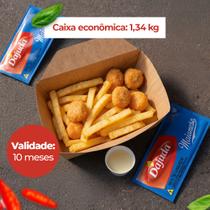 Maionese Tradicional D'ajuda em Sachê 1 Caixa Fechada com 192 Unidade de 7g Maionese Tradicional D'ajuda em Sachê 1 Caixa Fechada com 192 Unidade de 7g