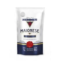Maionese Tradicional Sachê 1kg Hemmer Maionese Tradicional Sachê 1kg Hemmer