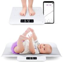 Maior Bens Balança Bebê Inteligente - Gráfico Preciso O Progresso do Seu Bebê com algoritmo interno para bebês Wiggly Funciona como Escala Infantil e Infantil (Smart Bluetooth Connected)
