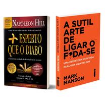 Mais esperto que o Diabo - Napoleon Hill- O mistério revelado + A Sutil Arte De Ligar O F*Da-Se: - Mark Manson - Livro