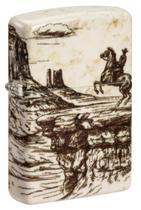 Mais leve Zippo Wild West Scene Design 540 Color