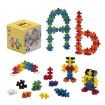 MAIS MAIS GRANDE - Open Play Set - 100 Peça - Mix de cores básicas, brinquedo de tronco de construção, bloqueio de grandes blocos de quebra-cabeça para crianças e pré-escola